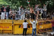 delhi protest